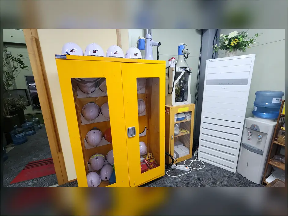처인구 주상복합 필라테스센터 폐기물마대반출 작업 전후 8